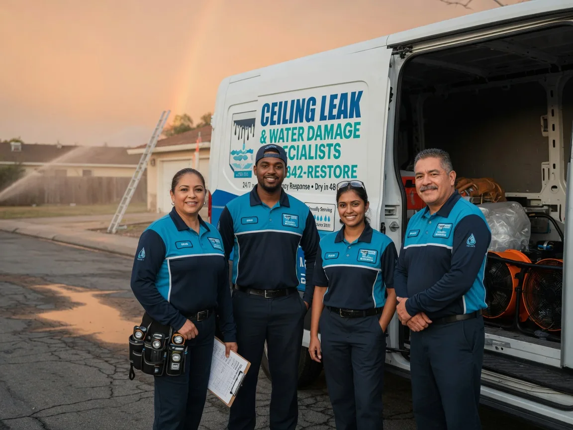 Ceiling Leak Cleanup company in Nelson, PA