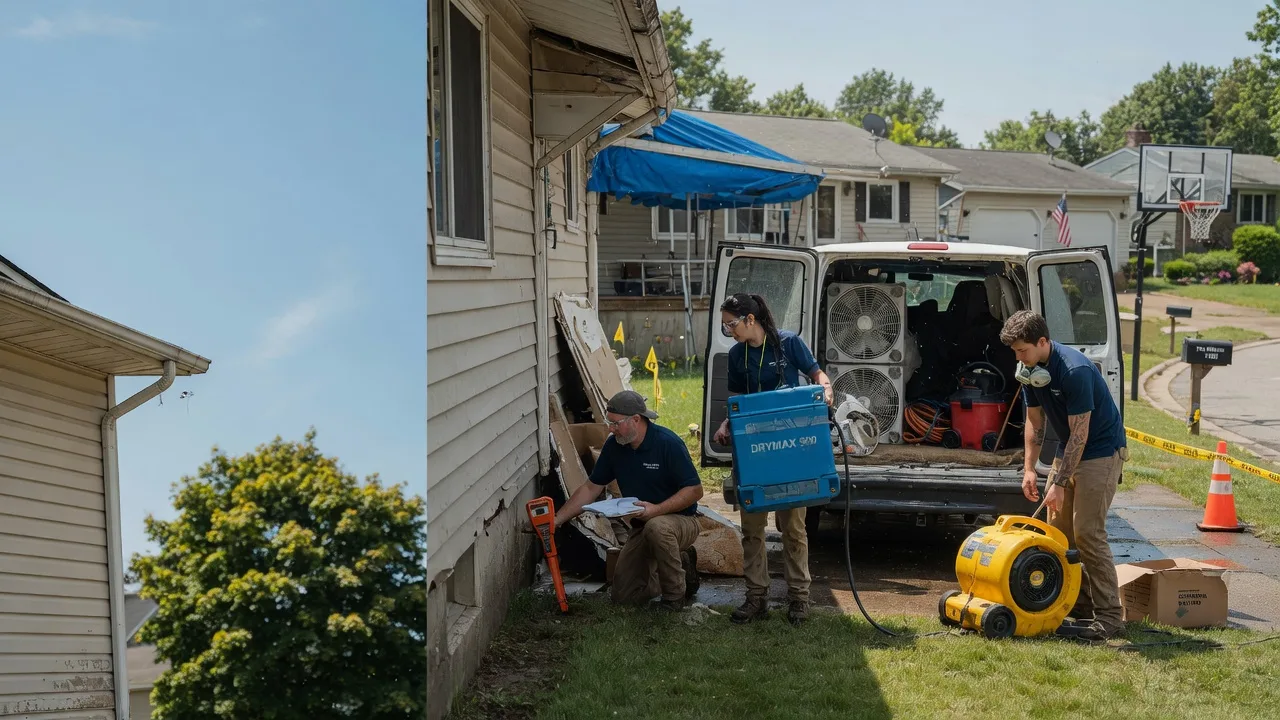 Ceiling Leak Cleanup in Nelson, PA near me