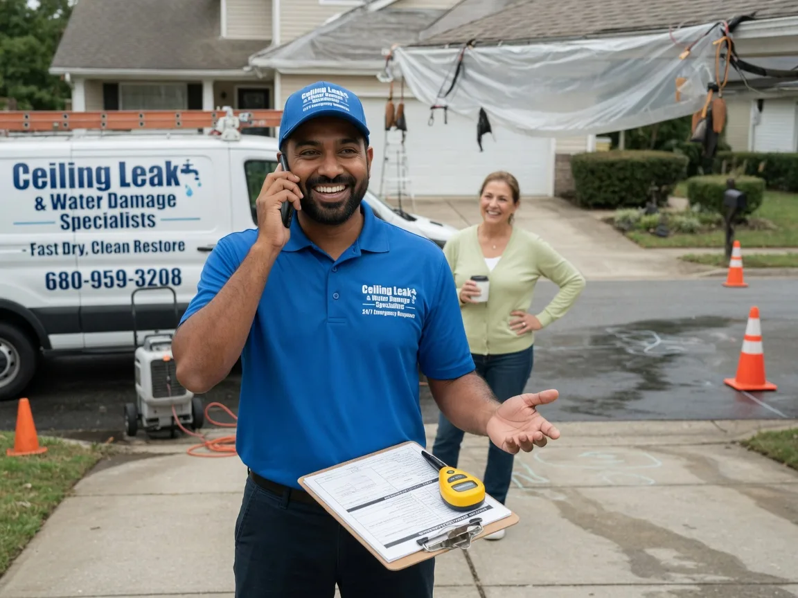 Ceiling Leak Cleanup Nelson, PA FAQs